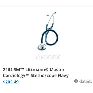 Littmann® Master Cardiology™ Stethoscope Navy